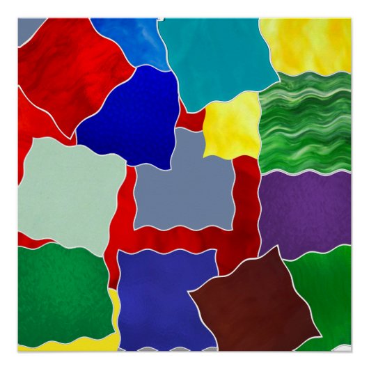 Kleuren en stalen perfect poster (Voorkant)