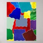 Kleuren en stalen poster (Voorkant)