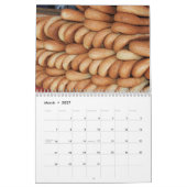 Kleuren en texturen van Israël Kalender (Mar 2027)