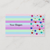 Kleuren Fantasy Visitekaartje (Achterkant)