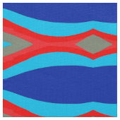 kleuren golven blauw rood grijs stof (Close Up)