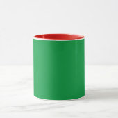 Kleuren Groen en Rood Combo Mok (Midden)