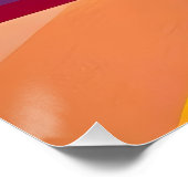 Kleuren in balans perfect poster (Hoek)