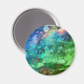 Kleuren in de nacht Greenleaf Magneet (Voorkant / Achterkant)