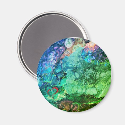 Kleuren in de nacht Greenleaf Magneet (Voorkant / Achterkant)