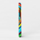 Kleuren in een psychedelische tunnel Case-Mate iPhone case (Achterkant/links)