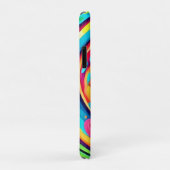 Kleuren in een psychedelische tunnel Case-Mate iPhone case (Achterkant/rechts)