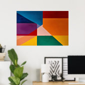 Kleuren in evenwicht poster (Thuiskantoor)