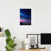 Kleuren in het hemeldoek poster (Thuiskantoor)