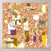 Kleuren in het najaar #1a poster (Voorkant)