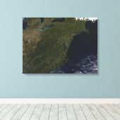 Kleuren in het noordoosten van de Verenigde Staten Canvas Afdruk (Insitu (Houten vloer))