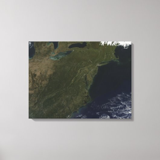 Kleuren in het noordoosten van de Verenigde Staten Canvas Afdruk (Voorkant)