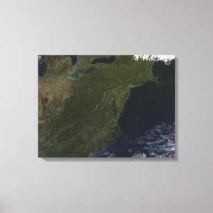 Kleuren in het noordoosten van de Verenigde Staten Canvas Afdruk