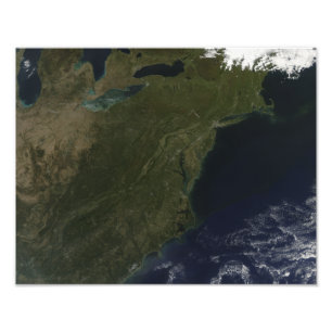 Kleuren in het noordoosten van de Verenigde Staten Foto Afdruk