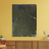 Kleuren in het noordwesten van Rusland Canvas Afdruk (Insitu (Woonkamer))