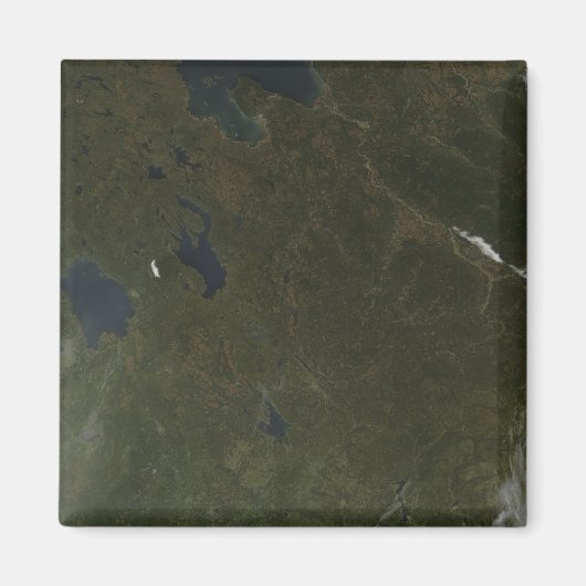 Kleuren in het noordwesten van Rusland Magneet (Voorkant)