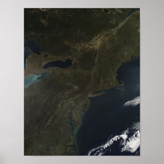 Kleuren in het oosten van de Verenigde Staten Poster (Voorkant)