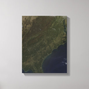 Kleuren in het zuidoosten van de Verenigde Staten Canvas Afdruk