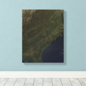 Kleuren in het zuidoosten van de Verenigde Staten Canvas Afdruk (Insitu (Houten vloer))