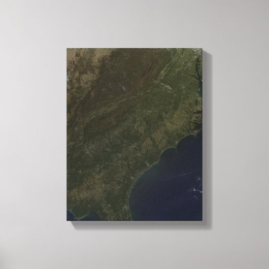 Kleuren in het zuidoosten van de Verenigde Staten Canvas Afdruk (Voorkant)