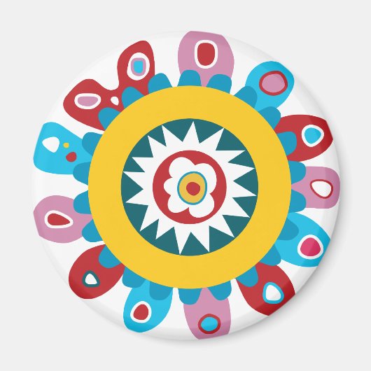 Kleuren in liefde magneet (Voorkant)