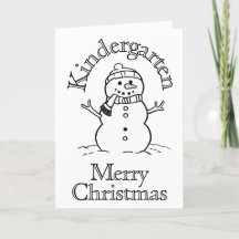 Kleuren in Snowman kleuterschool Kinder activiteit