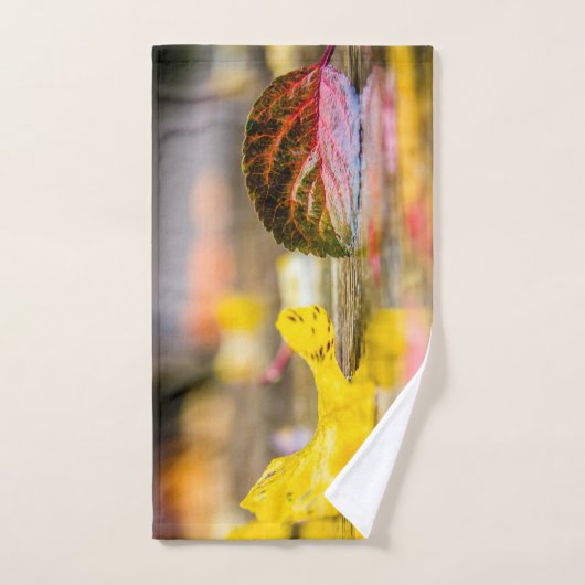 Kleuren invallen bad handdoek (Handdoek)