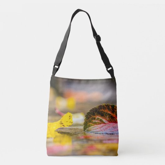 Kleuren invallen crossbody tas (Achterkant)