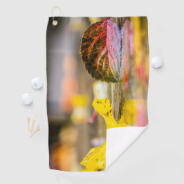 Kleuren invallen golfhanddoek