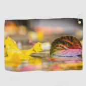 Kleuren invallen golfhanddoek (Horizontaal)