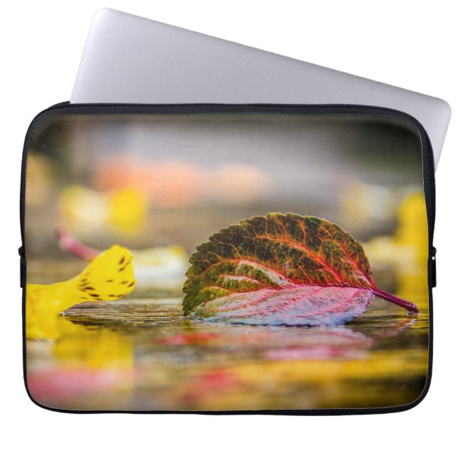 Kleuren invallen laptop sleeve (Voorkant)