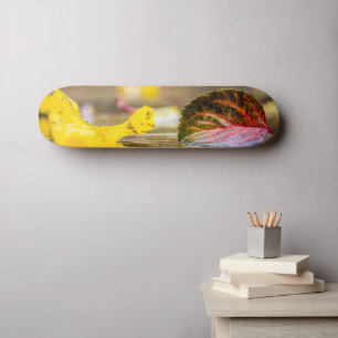 Kleuren invallen persoonlijk skateboard