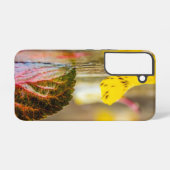 Kleuren invallen samsung galaxy hoesje (Achterkant horizontaal)