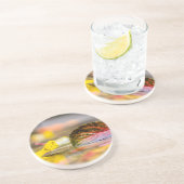 Kleuren invallen zandsteen onderzetter (Zijkant)