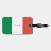 KLEUREN ITALIAANSE VLAG BAGAGELABEL (Achterkant horizontaal)