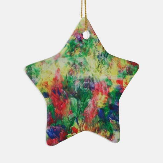 kleuren keramisch ornament (Rechts)