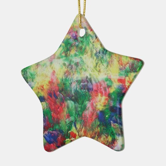 kleuren keramisch ornament (Links)