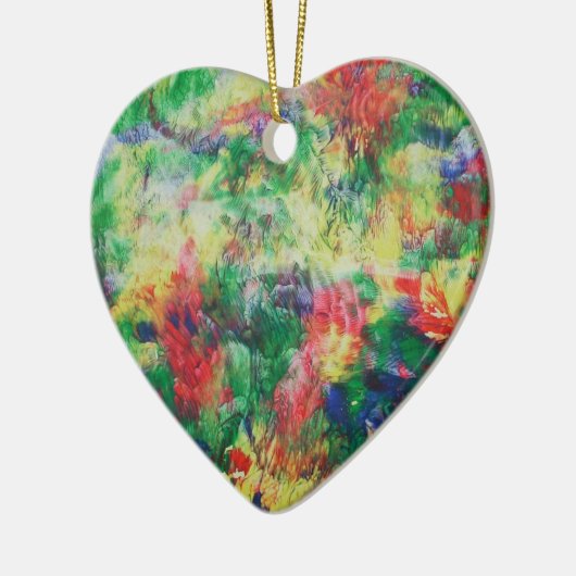 kleuren keramisch ornament (Links)