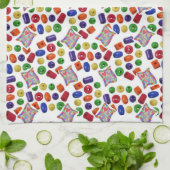 Kleuren Keuken Handdoek (Gevouwen)