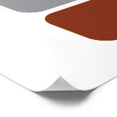 Kleuren Klaslokaal Vroeg Leren Poster (Hoek)