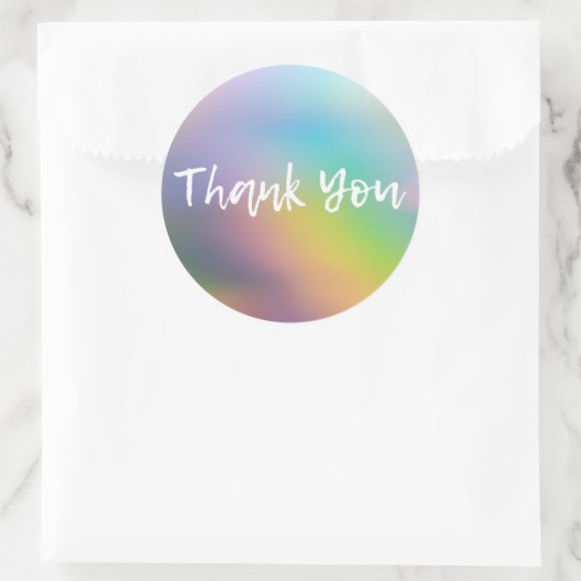 Kleuren Klein dank Ronde Sticker (Tas)