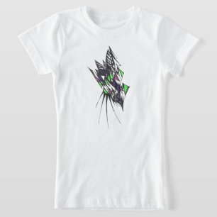 Kleuren Kleurrijk Abstract Tribal Tatoeage Kunst T-shirt