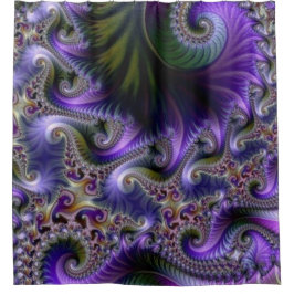 Kleuren kunst douchegordijn