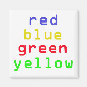 Kleuren Magneet (Voorkant)