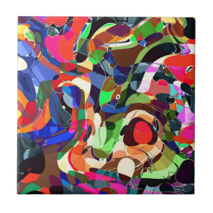 Kleuren mashup tegeltje