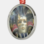 Kleuren Masquerade Metalen Ornament (Links)