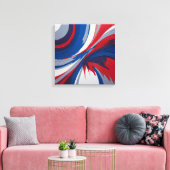 Kleuren mengen canvas afdruk (Insitu (Woonkamer))