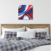 Kleuren mengen canvas afdruk (Insitu (Slaapkamer))
