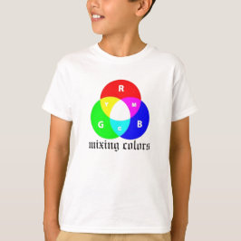 Kleuren mengen t-shirt