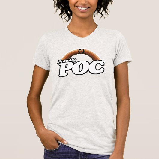 Kleuren Mensen Stolz T-Shirt (Voorkant)